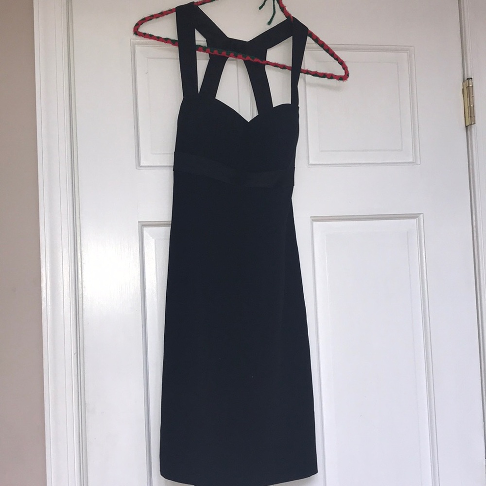 Black mini dress by Aidan Matrix size 0
